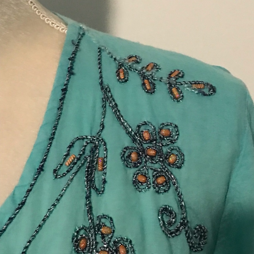 Blue Cejon Top - Picture 4 of 10